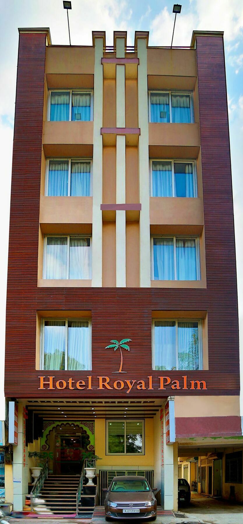 Hotel Royal Palm - A Budget Hotel In Udaipur Bagian luar foto